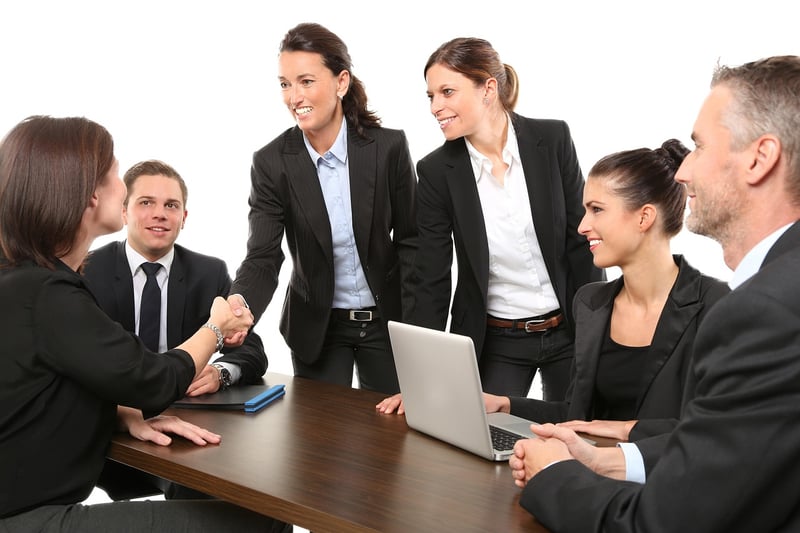 Networking at Industry Event
